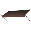 Idmworldwide Modern Designer Awning Burgundy 8 Ft. 3020768